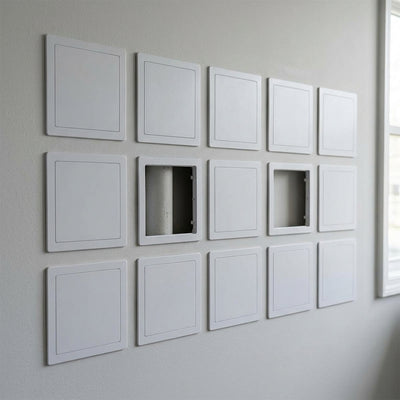 Plastic Access Panel 10 Pack - Non-Fire Rated, Various Sizes