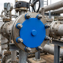 10" Class 300 Flange Stud Hole Insert - Blue LDPE