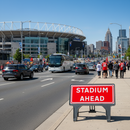 Dim Gray Premium 1050x450mm Road Sign with High Wind Resistance