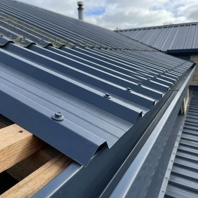 Slate Blue 0.7mm Plastisol Roof Profile Sheet