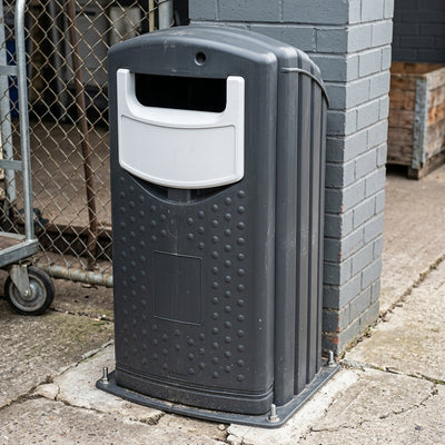 140 Litre Recycling Bin with Open Aperture – MDPE Construction