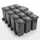 120 Litre wheelie bins, polyethylene, pack of 20 (view 2)