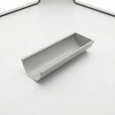 Aluminium Gutter Sample - Standard Profile — RAL 7035