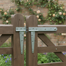 Professional Heavy Duty 150mm Zinc Plated T-Hinges for Garden Sheds and Gates - High-Quality Professional Grade for Industrial and Commercial Appli...