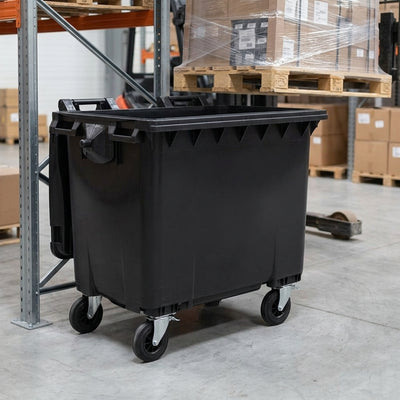 3x 770 Litre 4-Wheeled Bins – Pallet Delivery