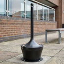 Fire-Safe Steel Cigarette Disposal Bin – 16 Litre with Oxygen Restrictor
