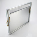 Double sided outdoor poster case 36 x A4 aluminium 75mm (view 2)