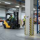 Light Slate Gray Premium Self-Adhesive Impact Edge Protection Profile for Indoor Use