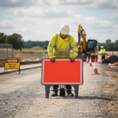 Gray High-Performance Temporary Road Surface 1050x750mm