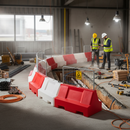 Dark Slate Gray 1.5 Metre Premium Barrier Mini Mesh Panel for Delineation