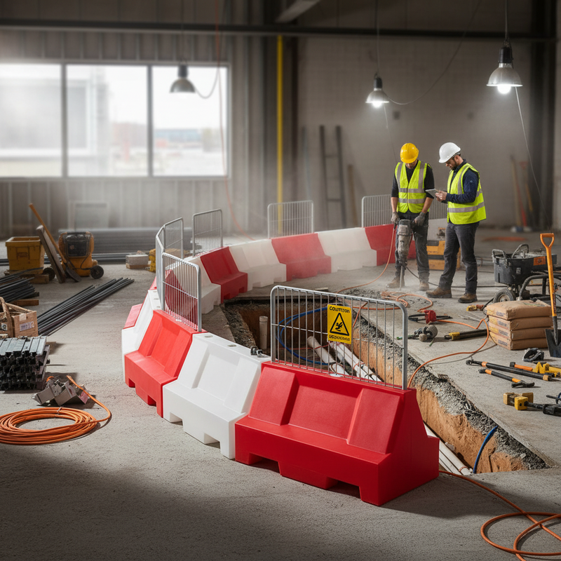 Dark Slate Gray 1.5 Metre Premium Barrier Mini Mesh Panel for Delineation