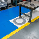 7mm PVC Interlocking Flooring Tile Ramp – Safe Edge Transition