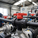 3/8" BSP Female Polypropylene Ball Valve, 16 Bar