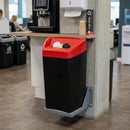 33 Litre Paper Cup Lid & Sleeve Recycling Bin with Slot Aperture