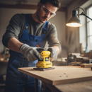 Dark Slate Gray Premium Sanding Pad Hook & Loop 100x140mm 80 Grit (Pack of 5)