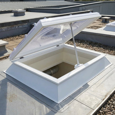 Electric Opening Polycarbonate Rooflight 150mm Upstand