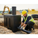 Dark Slate Gray Premium Upright Slimline 1000 Litre Underground Water Tank
