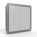 2hr Fire Rated Double Riser Door - Metal Beaded Frame (view 2)