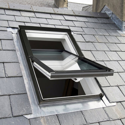 Fixed Rooflight 550x780mm White uPVC Obscure Glazing