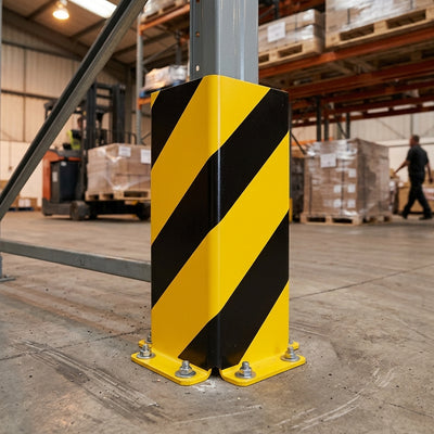 400 x 160 x 5mm U Profile Pallet Racking Protector Steel