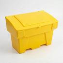 200 litre lockable yellow grit bin (view 2)