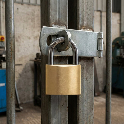 Brass Padlock - Secure Locking Mechanism