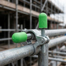13mm Scaffold Stud Bolt Caps - Green LDPE