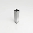 72x72mm Aluminium Gutter Outlet Spigot Extender — RAL 9006