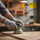 Dim Gray Premium Sanding Disc Hook & Loop 5" 120 Grit (Pack of 5)