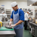 Dark Gray Premium Clear PVC Apron 42" x 36" Pack of 10 - Waterproof & Durable