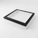 Manual Opening Flat Glass Rooflight 1000x1000mm for Builders Kerb (view 2)