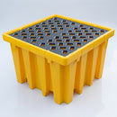 Single IBC Spill Pallet with 4-Way Forklift Access, 1300L Capacity (view 2)