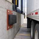 Brown Mounting Plate for Loading Bay Bumper 450 x 255 x 15mm