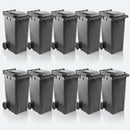 340 litre wheelie bin, pack of 10 units