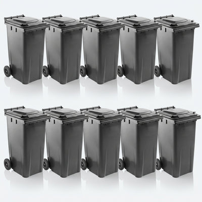 340 litre wheelie bin, pack of 10 units