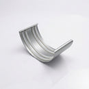 Half Round Aluminium Gutter Jointer 125mm Marine Grade — RAL 9006