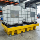 Double IBC Spill Bund Pallet – 1100 Litre Capacity