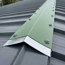 PVC Ridge 3.0m x 295mm x 295mm 150° Hemmed 0.7mm