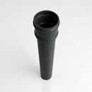Traditional Downpipe Length 63mm Dia x 3m Non-Eared Socket — RAL 7021