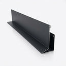 V Return Aluminium Fascia Board 30mm 45° 3m — RAL 7021