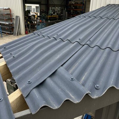 Fibre Cement Slate Blue Sheets