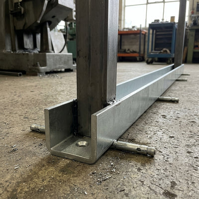 Galvanised Steel Bottom Channel 45mm Width