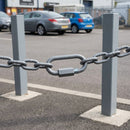 6mm Grey Steel Chain Link with Screw Fastener