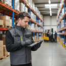 Dark Gray Professional Two-tone Workwear Gilet - Comfortable and Durable