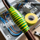 19mm Green & Yellow PVC Electrical Insulation Tape - 20m (view 2)