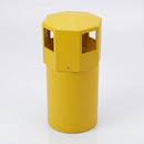 70 Litre Plastic Litter Bin HDPE Four-Aperture (view 2)