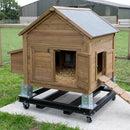Small Animal Hutch 105cm x 100cm x 180cm for Rabbits or Hens