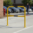 Gray Premium Outdoor Steel Hoop Guard - 3 Sizes Available for Safety