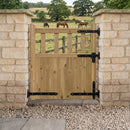 Tongue and Groove Wooden Garden Gate