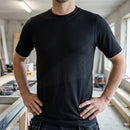 Short Sleeve Moisture Wicking Work T-Shirt - Black